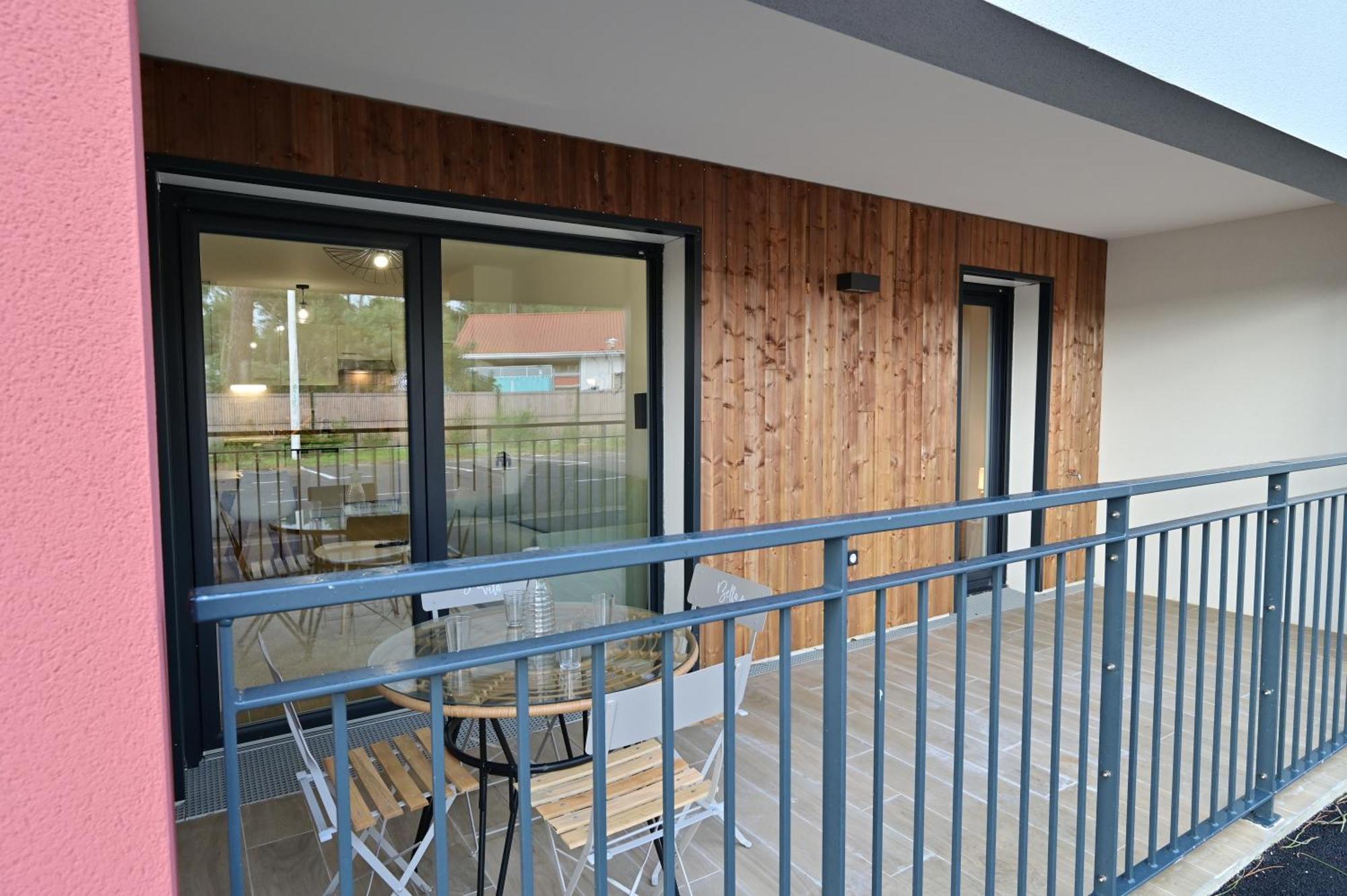 Biscawai Chaleureux Et Cosy Avec Terrasse Leilighet Biscarrosse Eksteriør bilde