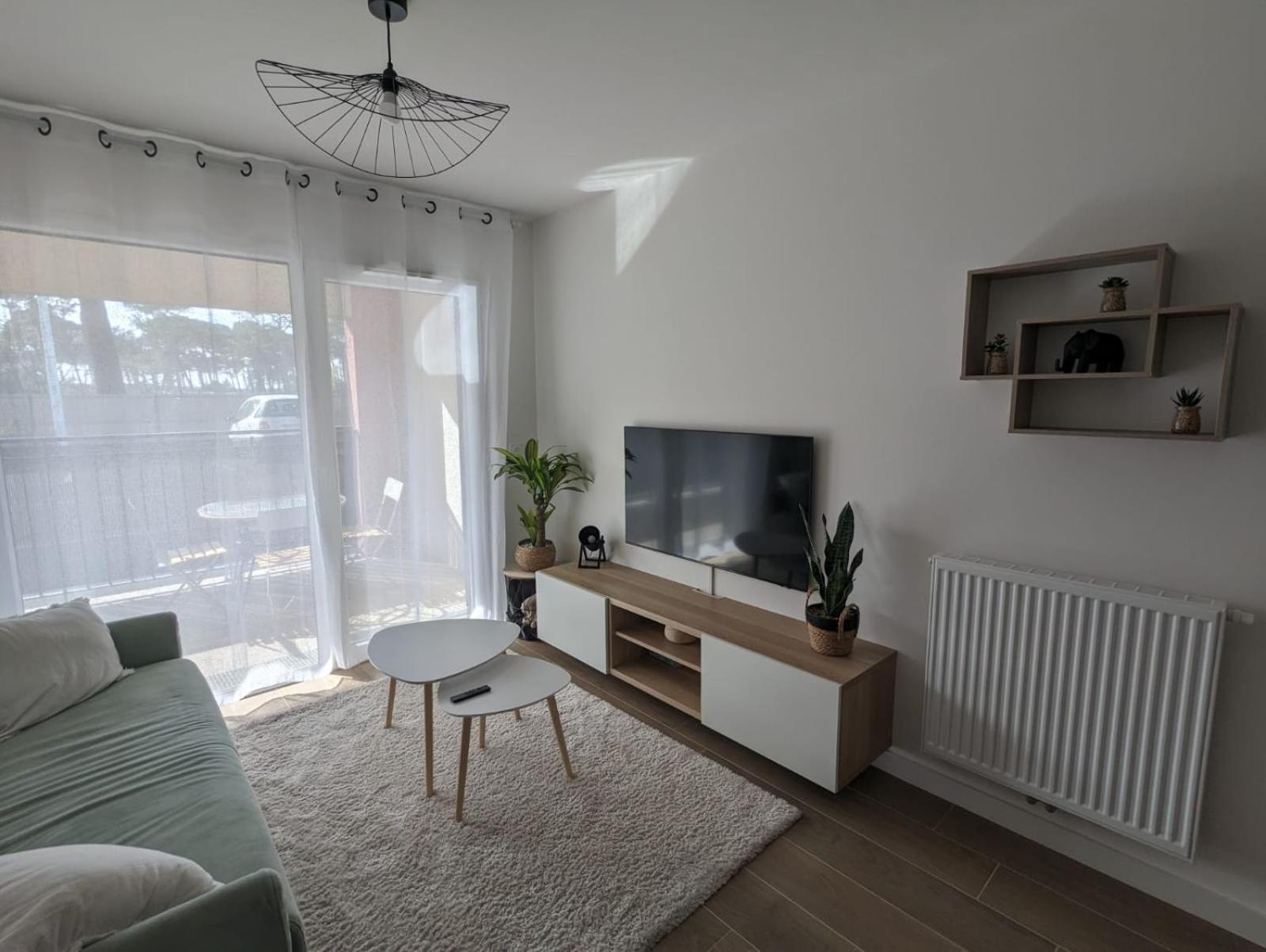 Biscawai Chaleureux Et Cosy Avec Terrasse Leilighet Biscarrosse Eksteriør bilde