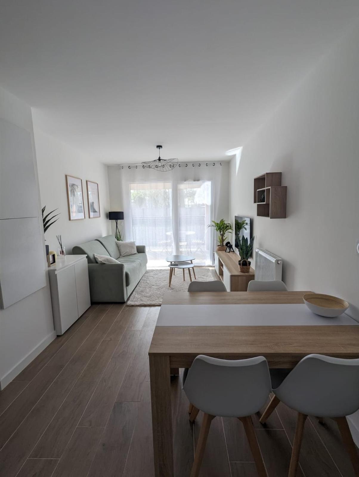 Biscawai Chaleureux Et Cosy Avec Terrasse Leilighet Biscarrosse Eksteriør bilde